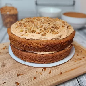 Coffee Cake with buttercream