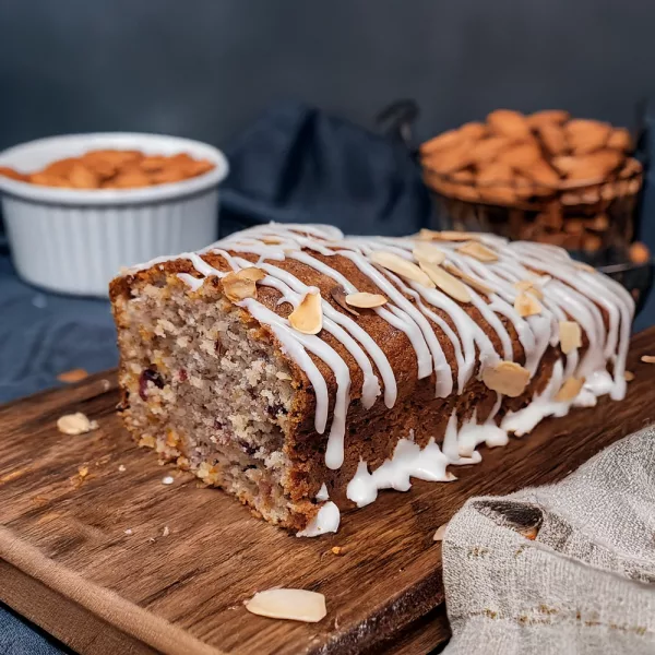 Joan's Cake - Almond Fruit Loaf