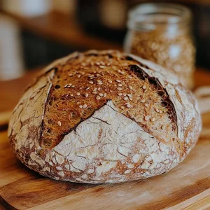 Malted Seeded Sourdough Loaf